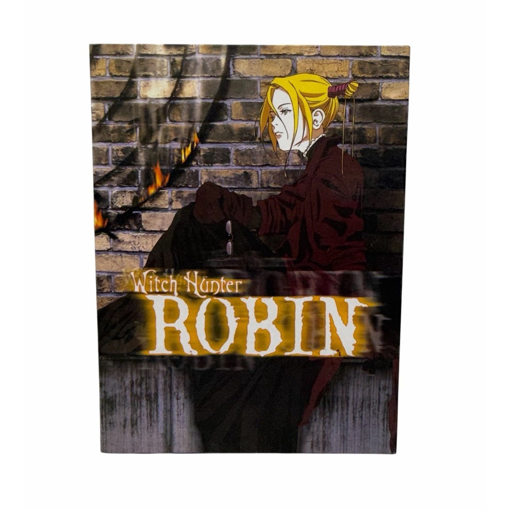 * WITCH HUNTER ROBIN * COMPLETE COLLECTION (26 EPS) * ANIME * 3 DVD *